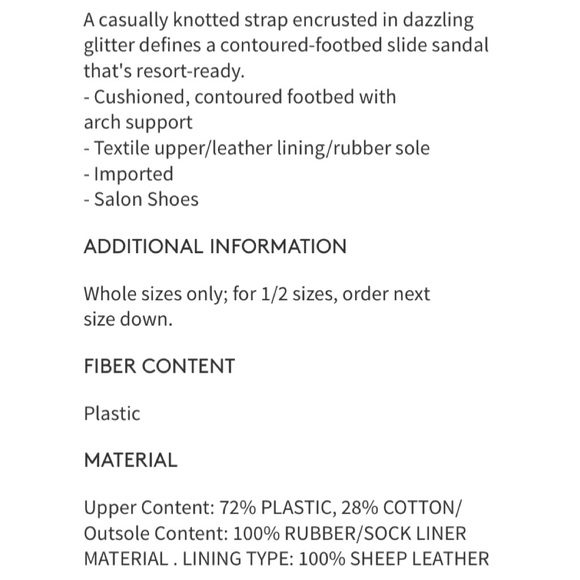 ⭐️KATE SPADE | Glitter Bow Slide NEW - Picture 6 of 6